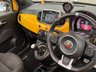 USED 2017 17 ABARTH 595C 1.4 T-Jet Cabrio 2dr Petrol Manual Euro 6 (145 ps) BUMBLE BEE YELLOW & IMMACULATE + LOW MILEAGE CONVERTIBLE FSH!
