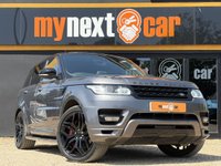 USED 2014 64 LAND ROVER RANGE ROVER SPORT 4.4 SD V8 Autobiography Dynamic SUV 5dr Diesel Auto 4WD Euro 5 (339 ps) Stunning Range Rover Sport 4.4 SDV8...Complemented by Full Service History and in the stunning Corris Grey with Contrasting Ivory/ Black Leather interior and Electric Panoramic Roof... Specification includes- Corris Grey Paintwork, Ivory/Black Leather Interior, Front and Rear Heated Seats, 22 Inch Alloy Wheels, Soft Close Doors, Rear Parking Camera, Front and Rear Parking Sensors, Satellite Navigation, Digital Climate Control, Cruise Control, Air Conditioning, DAB Radio, Bluetooth/USB/Aux Connec