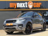 USED 2014 64 LAND ROVER RANGE ROVER SPORT 4.4 SD V8 Autobiography Dynamic SUV 5dr Diesel Auto 4WD Euro 5 (339 ps) Stunning Range Rover Sport 4.4 SDV8...Complemented by Full Service History and in the stunning Corris Grey with Contrasting Ivory/ Black Leather interior and Electric Panoramic Roof... Specification includes- Corris Grey Paintwork, Ivory/Black Leather Interior, Front and Rear Heated Seats, 22 Inch Alloy Wheels, Soft Close Doors, Rear Parking Camera, Front and Rear Parking Sensors, Satellite Navigation, Digital Climate Control, Cruise Control, Air Conditioning, DAB Radio, Bluetooth/USB/Aux Connec