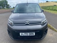 USED 2020 70 CITROEN BERLINGO 1.5 BlueHDi 1000 DRIVER NAV M NO VAT VAN EAT8 Euro 6 (s/s) (130 ps) 12 MONTHS PART AND LABOUR RAC WARRANTY+RAC BREAKDOWN COVER