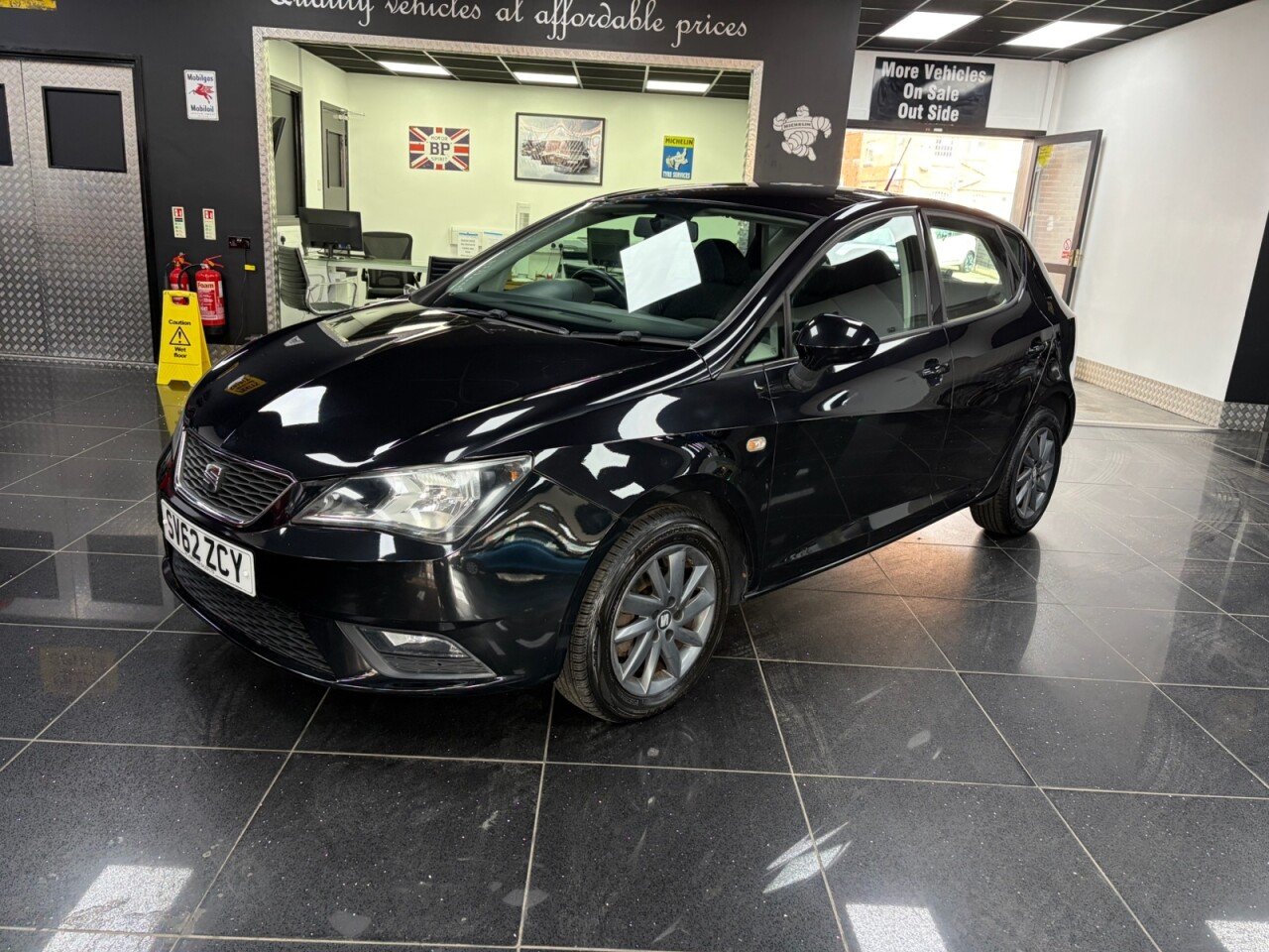 SEAT IBIZA 1.4 SE HATCHBACK 5DR PETROL MANUAL EURO 5 85 PS 2012 98,500...