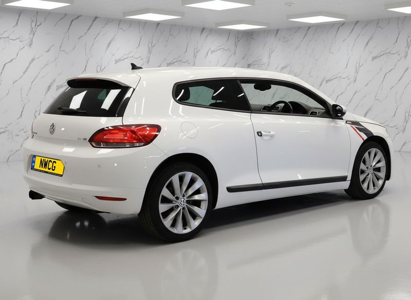 2012 Volkswagen Scirocco in white — photo 6 of 19