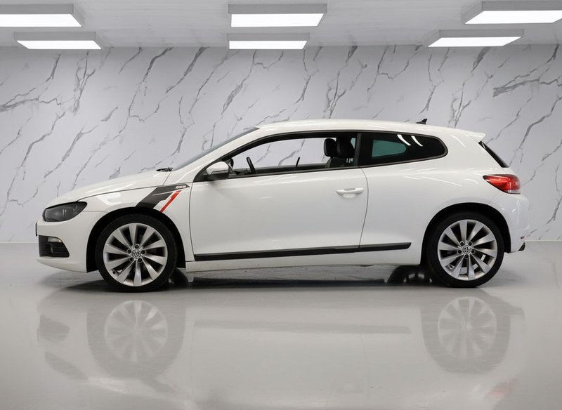 2012 Volkswagen Scirocco in white — photo 7 of 19