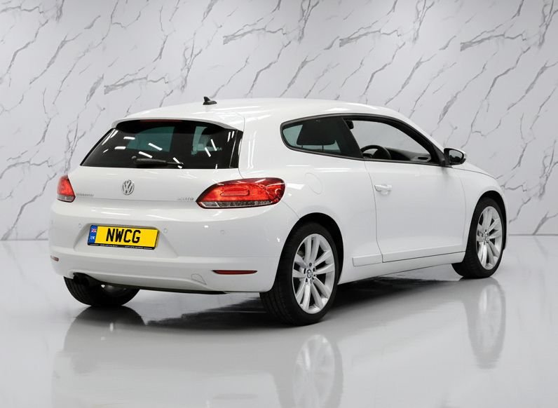 2012 Volkswagen Scirocco in white — photo 5 of 19
