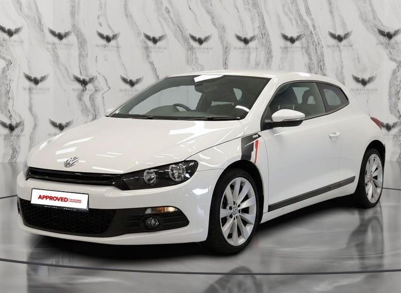 2012 Volkswagen Scirocco in white — photo 3 of 21