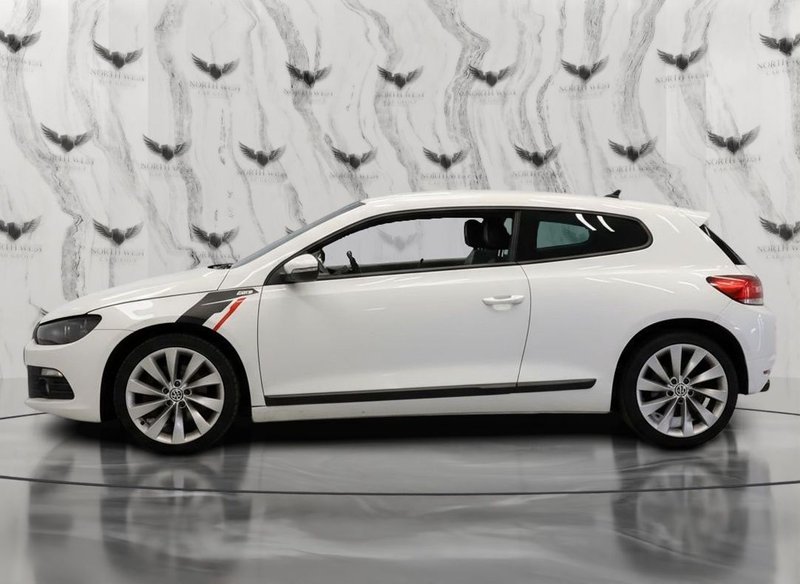 2012 Volkswagen Scirocco in white — photo 6 of 21