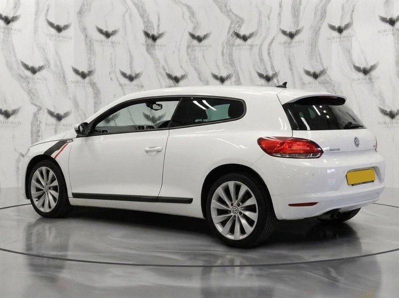 2012 Volkswagen Scirocco in white — photo 19 of 21
