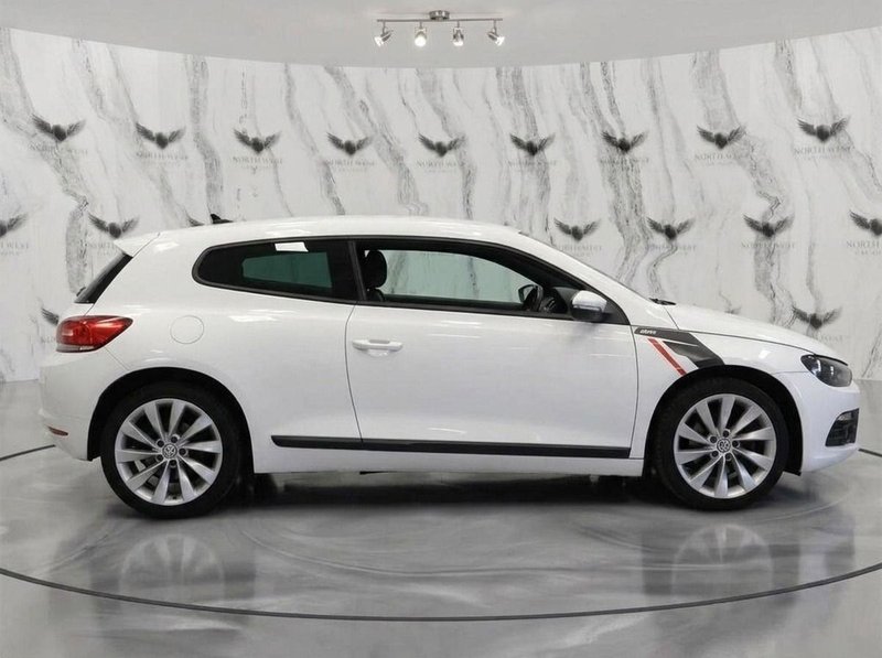 2012 Volkswagen Scirocco in white — photo 20 of 21