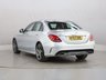 USED 2017 67 MERCEDES-BENZ C CLASS 2.1 C220d AMG Line Saloon 4dr Diesel G-Tronic+ Euro 6 (s/s) (170 ps) SAT NAV | LEATHER | REAR CAM |