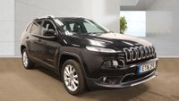 USED 2016 16 JEEP CHEROKEE 2.2 MultiJetII Limited SUV 5dr Diesel Auto 4WD Euro 6 (s/s) (200 ps) 1 OWNER +LEATHER+SAT NAV+ULEZ