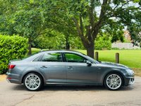 USED 2019 19 AUDI A4 2.0 TFSI 35 S line Saloon 4dr Petrol Manual Euro 6 (s/s) (150 ps) LOW MILES+LEATHER+SAT NAV+ULEZ