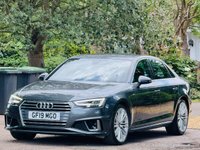 USED 2019 19 AUDI A4 2.0 TFSI 35 S line Saloon 4dr Petrol Manual Euro 6 (s/s) (150 ps) LOW MILES+LEATHER+SAT NAV+ULEZ