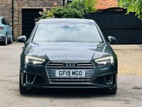USED 2019 19 AUDI A4 2.0 TFSI 35 S line Saloon 4dr Petrol Manual Euro 6 (s/s) (150 ps) LOW MILES+LEATHER+SAT NAV+ULEZ