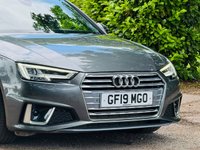 USED 2019 19 AUDI A4 2.0 TFSI 35 S line Saloon 4dr Petrol Manual Euro 6 (s/s) (150 ps) LOW MILES+LEATHER+SAT NAV+ULEZ