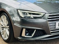 USED 2019 19 AUDI A4 2.0 TFSI 35 S line Saloon 4dr Petrol Manual Euro 6 (s/s) (150 ps) LOW MILES+LEATHER+SAT NAV+ULEZ