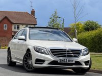 USED 2013 63 MERCEDES-BENZ S CLASS 3.5 S400Lh V6 AMG Line G-Tronic+ Euro 6 (s/s) 4dr REAR ENTERTAINMENT EVERY EXTRA