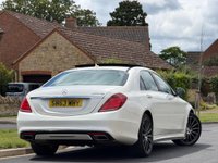 USED 2013 63 MERCEDES-BENZ S CLASS 3.5 S400Lh V6 AMG Line G-Tronic+ Euro 6 (s/s) 4dr REAR ENTERTAINMENT EVERY EXTRA