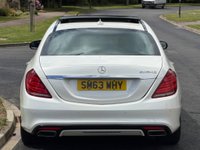 USED 2013 63 MERCEDES-BENZ S CLASS 3.5 S400Lh V6 AMG Line G-Tronic+ Euro 6 (s/s) 4dr REAR ENTERTAINMENT EVERY EXTRA