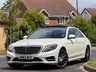 USED 2013 63 MERCEDES-BENZ S CLASS 3.5 S400Lh V6 AMG Line G-Tronic+ Euro 6 (s/s) 4dr REAR ENTERTAINMENT EVERY EXTRA