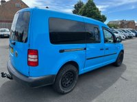 USED 2015 15 VOLKSWAGEN CADDY 1.6 TDI C20 Startline Panel Van 4dr Diesel Manual L1 H1 (101 bhp) NO VAT CREW CAB WITH AIR CON !!!  FULLY CARPETED FOR A CONVERSION !!!