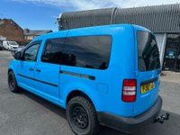 USED 2015 15 VOLKSWAGEN CADDY 1.6 TDI C20 Startline Panel Van 4dr Diesel Manual L1 H1 (101 bhp) NO VAT CREW CAB WITH AIR CON !!!  FULLY CARPETED FOR A CONVERSION !!!
