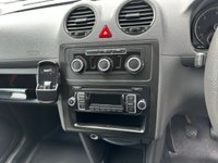 USED 2015 15 VOLKSWAGEN CADDY 1.6 TDI C20 Startline Panel Van 4dr Diesel Manual L1 H1 (101 bhp) NO VAT CREW CAB WITH AIR CON !!!  FULLY CARPETED FOR A CONVERSION !!!