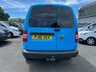 USED 2015 15 VOLKSWAGEN CADDY 1.6 TDI C20 Startline Panel Van 4dr Diesel Manual L1 H1 (101 bhp) NO VAT CREW CAB WITH AIR CON !!!  FULLY CARPETED FOR A CONVERSION !!!