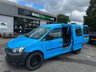 USED 2015 15 VOLKSWAGEN CADDY 1.6 TDI C20 Startline Panel Van 4dr Diesel Manual L1 H1 (101 bhp) NO VAT CREW CAB WITH AIR CON !!!  FULLY CARPETED FOR A CONVERSION !!!