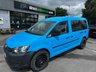 USED 2015 15 VOLKSWAGEN CADDY 1.6 TDI C20 Startline Panel Van 4dr Diesel Manual L1 H1 (101 bhp) NO VAT CREW CAB WITH AIR CON !!!  FULLY CARPETED FOR A CONVERSION !!!