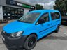 USED 2015 15 VOLKSWAGEN CADDY 1.6 TDI C20 Startline Panel Van 4dr Diesel Manual L1 H1 (101 bhp) NO VAT CREW CAB WITH AIR CON !!!  FULLY CARPETED FOR A CONVERSION !!!