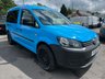 USED 2015 15 VOLKSWAGEN CADDY 1.6 TDI C20 Startline Panel Van 4dr Diesel Manual L1 H1 (101 bhp) NO VAT CREW CAB WITH AIR CON !!!  FULLY CARPETED FOR A CONVERSION !!!