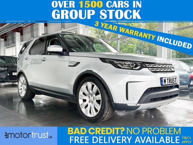 View our Land Rover Discovery 3.0 TD V6 HSE Luxury SUV 5dr Diesel Auto 4WD Euro 6 (s/s) (258 ps) F/S/H X6!! 2 FORMER OWNERS! 
