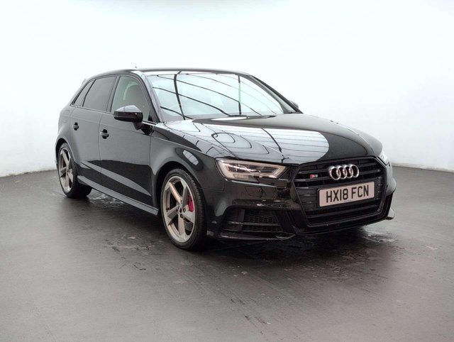 USED 2018 18 AUDI S3 2.0 S3 Sportback TFSI Black Edition Quattro Semi-Auto 4WD 5dr CLICK+COLLECT / HOME DELIVERY