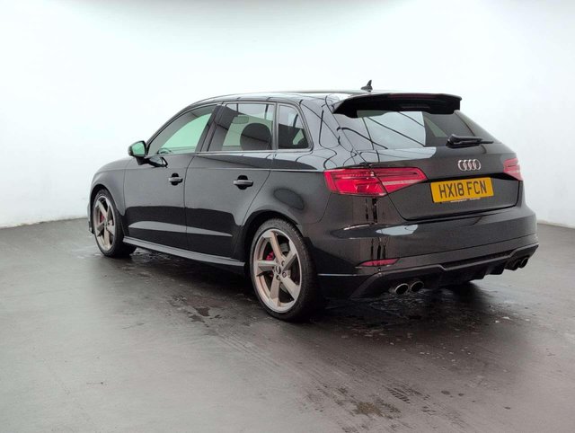 USED 2018 18 AUDI S3 2.0 S3 Sportback TFSI Black Edition Quattro Semi-Auto 4WD 5dr CLICK+COLLECT / HOME DELIVERY