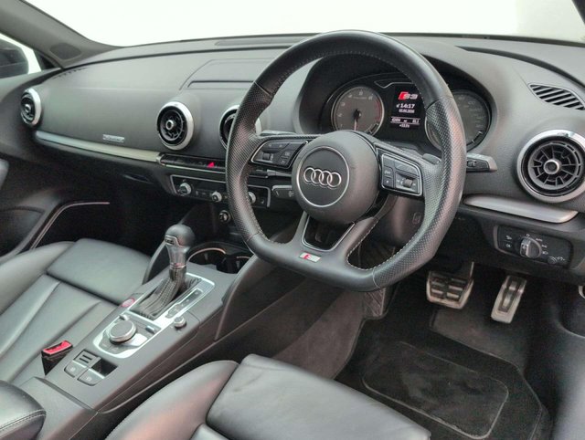 USED 2018 18 AUDI S3 2.0 S3 Sportback TFSI Black Edition Quattro Semi-Auto 4WD 5dr CLICK+COLLECT / HOME DELIVERY