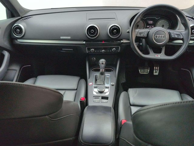 USED 2018 18 AUDI S3 2.0 S3 Sportback TFSI Black Edition Quattro Semi-Auto 4WD 5dr CLICK+COLLECT / HOME DELIVERY