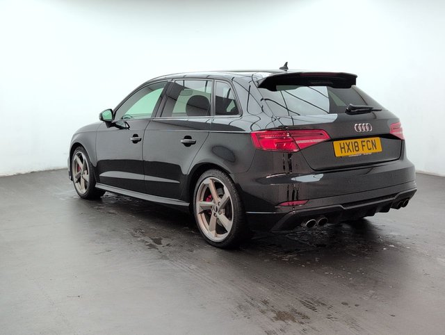 USED 2018 18 AUDI S3 2.0 S3 Sportback TFSI Black Edition Quattro Semi-Auto 4WD 5dr CLICK+COLLECT / HOME DELIVERY