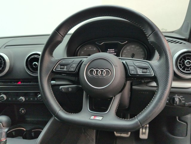 USED 2018 18 AUDI S3 2.0 S3 Sportback TFSI Black Edition Quattro Semi-Auto 4WD 5dr CLICK+COLLECT / HOME DELIVERY