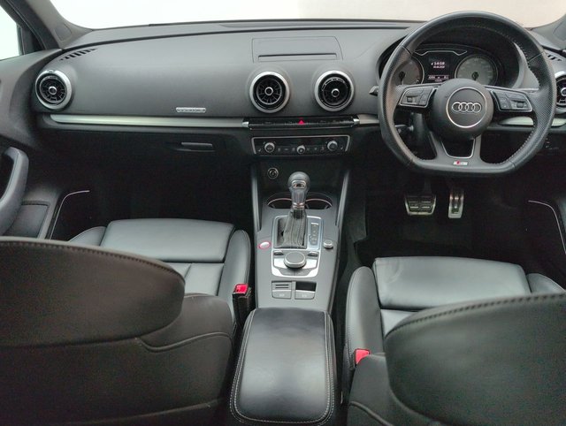 USED 2018 18 AUDI S3 2.0 S3 Sportback TFSI Black Edition Quattro Semi-Auto 4WD 5dr CLICK+COLLECT / HOME DELIVERY