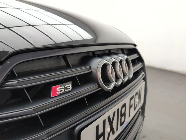 USED 2018 18 AUDI S3 2.0 S3 Sportback TFSI Black Edition Quattro Semi-Auto 4WD 5dr CLICK+COLLECT / HOME DELIVERY