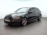 USED 2018 18 AUDI S3 2.0 S3 Sportback TFSI Black Edition Quattro Semi-Auto 4WD 5dr CLICK+COLLECT / HOME DELIVERY