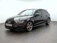 USED 2018 18 AUDI S3 2.0 S3 Sportback TFSI Black Edition Quattro Semi-Auto 4WD 5dr CLICK+COLLECT / HOME DELIVERY