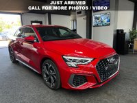 USED 2022 72 AUDI A3 1.5 TFSI 35 S line Sportback 5dr Petrol S Tronic Euro 6 (s/s) (150 ps) + CARPLAY/ANDROID AUTO +