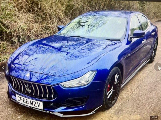 View our Maserati Ghibli 3.0 V6 GPF Saloon 4dr Petrol ZF Euro 6 (s/s) (350 ps)