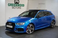 USED 2019 19 AUDI RS3 2.5 TFSI Audi Sport Edition Sportback 5dr Petrol S Tronic quattro Euro 6 (s/s) (400 ps) + PAN ROOF+B&O+R/CAM+DYNAMIC PACK+