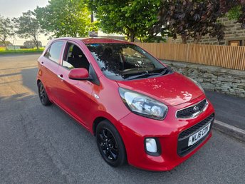 2016 KIA PICANTO 1.0 SR7 Hatchback 5dr Petrol Manual Euro 6+SERVICE HISTORY+AIR CON+BLUETOOTH+ALLOYS+LOW INSURANCE+CHEEP TAX+ &pound;3490.00