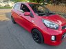 USED 2016 16 KIA PICANTO 1.0 SR7 Hatchback 5dr Petrol Manual Euro 6+SERVICE HISTORY+AIR CON+BLUETOOTH+ALLOYS+LOW INSURANCE+CHEEP TAX+ ++ZERO DEPOSIT FINANCE ARRANGED+