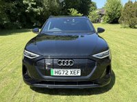 USED 2023 72 AUDI E-TRON 55 Black Edition SUV 5dr Electric Auto quattro 95kWh (11kW Charger) (408 ps) VAT Q, 1 Owner, Exceptional