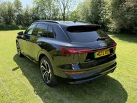 USED 2023 72 AUDI E-TRON 55 Black Edition SUV 5dr Electric Auto quattro 95kWh (11kW Charger) (408 ps) VAT Q, 1 Owner, Exceptional