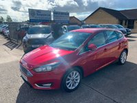 USED 2015 65 FORD FOCUS 1.0T EcoBoost Titanium Hatchback 5dr Petrol Manual Euro 6 (s/s) (125 ps) 